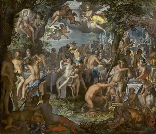 Art Mural Graffiti Joachim Wtewael Sublimer Votre Salon Moderne