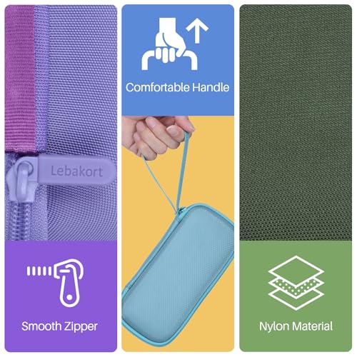 Image of Lebakort Hard Case Compatible with Sonos Roam 2 Portable Waterproof Speaker | Lightweight & Carry, Dustproof Storage, Travel Friendly, Portable for Daily Use, Blue Case