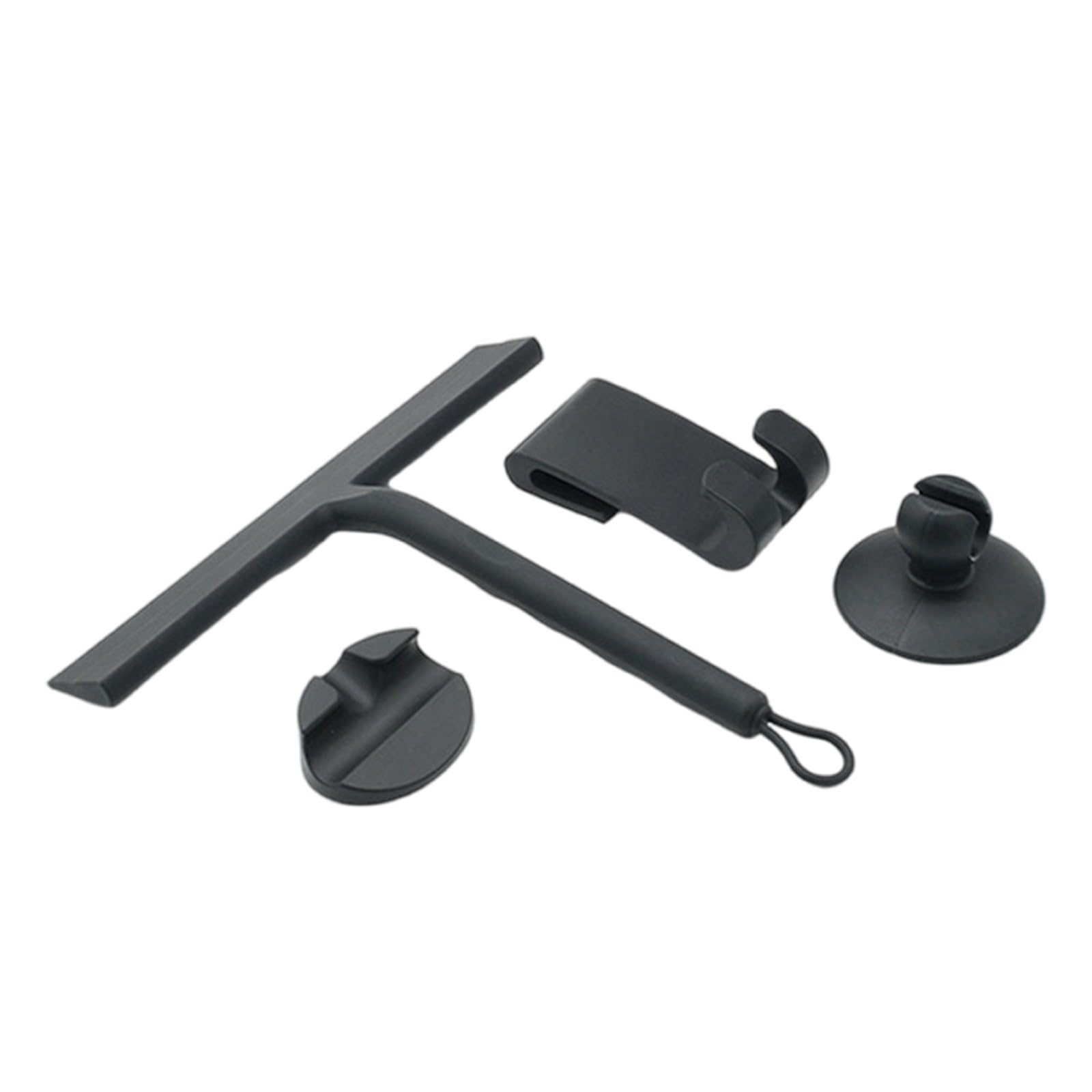 Raclette en silicone pour douche carrelage fenêtre miroir avec noyau acier