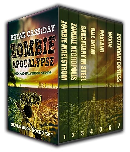 Zombie Apocalypse: The Chad Halverson Series Books 1--7 cover
