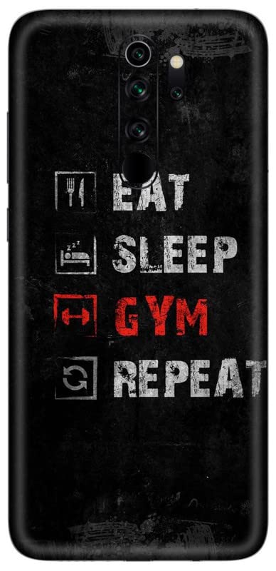 Image of Mobile Skin Sticker Compatible with Redmi Note 8 Pro Skin Not Back Cover, Camera & Back Protector Mobile Skin Wrap; Redmi Note 8 Pro-KE-347