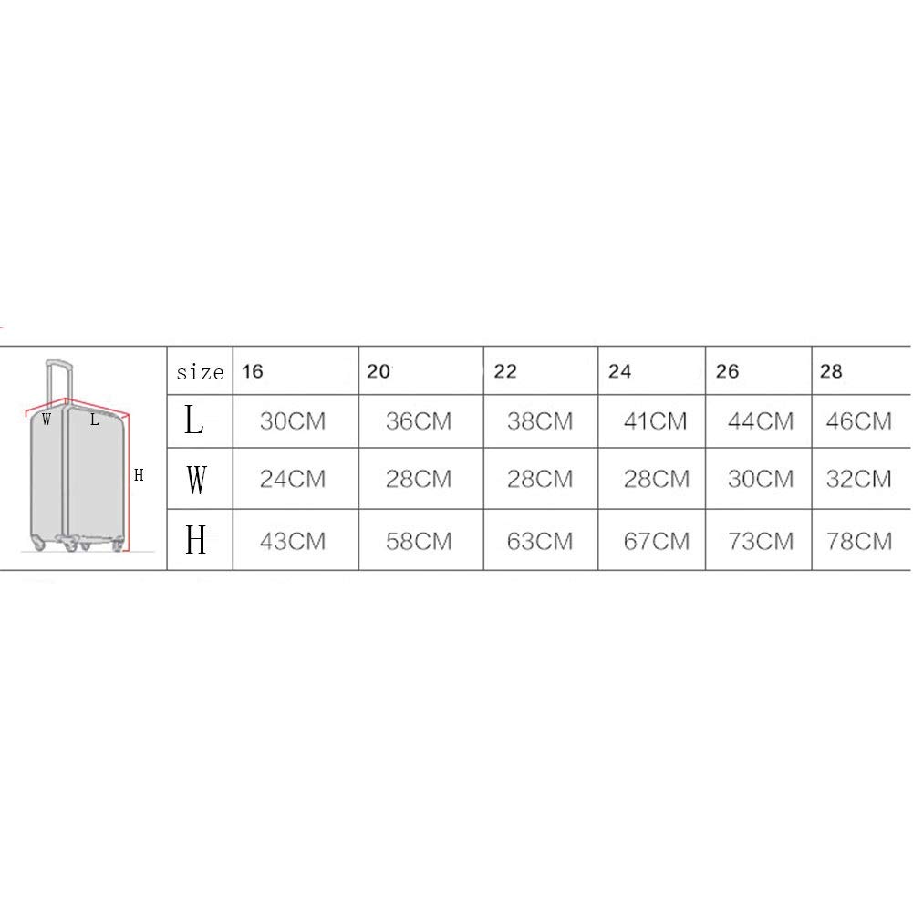 ZHANGQIANG Valigia Trolley da Viaggio Borsa da Viaggio con Ruote Valigia da Cabina - Bagaglio da Cabina Valigia con Ruote Leggera Vestibilità Perfetta per la Maggior Parte delle Compagnie Aeree Double