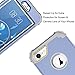 BENTOBEN Phone Case for iPhone 8/iPhone 7,3 in 1 Shockproof Heavy Duty High Impact Resistant Hybrid Hard PC Soft Silicone Cover Full Body Protective Case for iPhone 7/8, Steel Blue