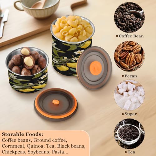 Envase hermético para café acero inoxidable 900 ml miniatura 5