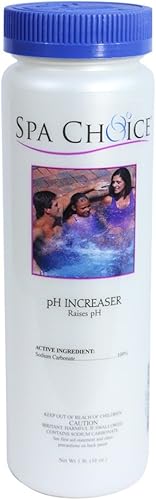 SpaChoice 472-3-5041 - Aumento de pH para spas y jacuzzis, 1 libra, color blanco