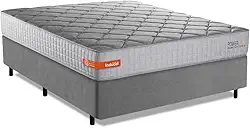 Cama Box Casal King Espuma Softgel Power 193x203x60cm