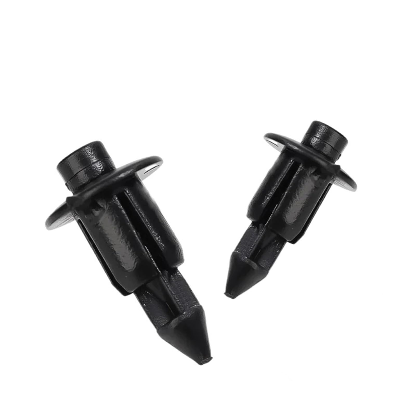 KXFVYNE 2-50pcs Expansion Screw Fasteners Motorbike Shell Fairing Plastic Rivet Motorcycle Accessories(20pcs Black)