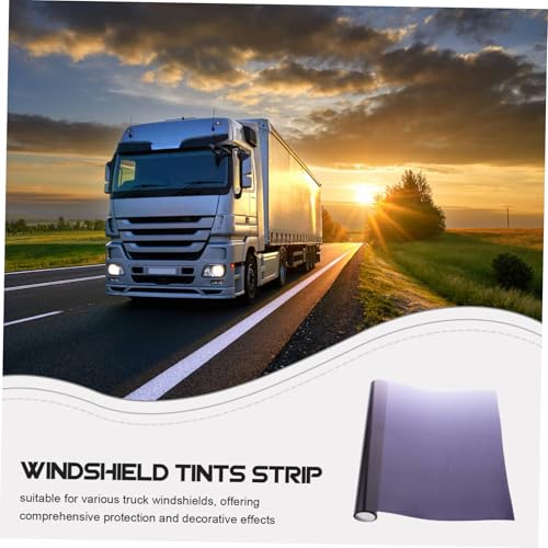 Película tintada parabrisas camión accesorio coche protección solar calor UV PET 6