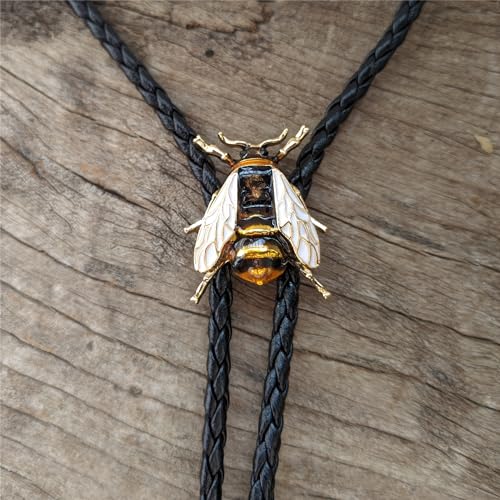 Image of Animal & Plant Bola Tie Bolo Tie Wedding Necklace for Men Women Groomsmen Western Cowboy Necktie