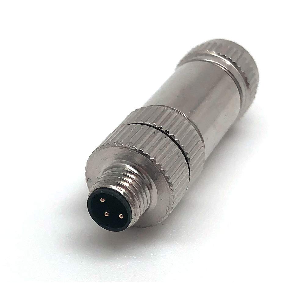 Buy VELLEDQ Industrial Fieldwireable M8 Sensor Connector 3Pin Male