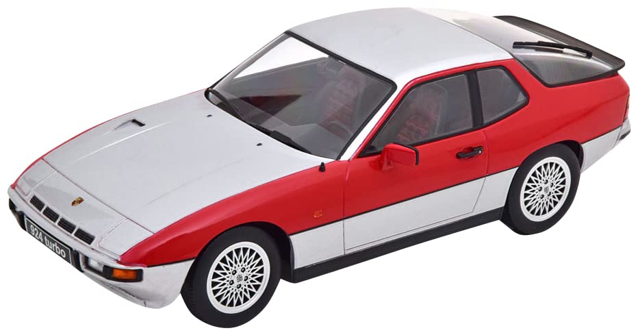 Amazon | KK scale 1/18 ポルシェ 924 Turbo 1986 silver/red 完成品