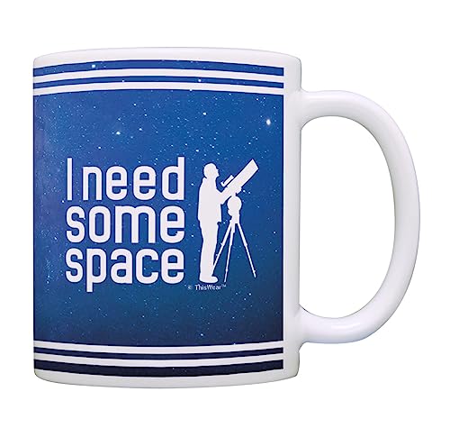 ThisWear Galaxy Mug I Need Some Space Camp Mug Adventure Mug Camping...