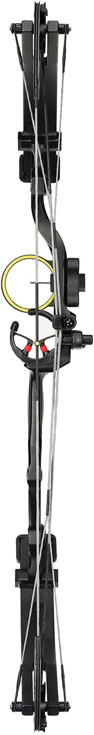 Diamond Archery Youth Atomic Bow - Fully Adjustable Equipped Durable Compound Bow | 6-29 LBS Draw Weight | 12"-24" Draw Length | 191 FPS
