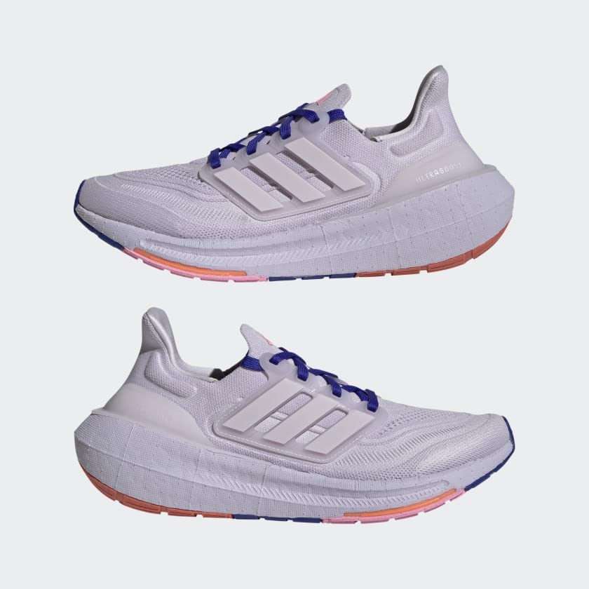 Image of adidas Womens Ultraboost Ultra Boost Light Running Sneakers Shoes - Black