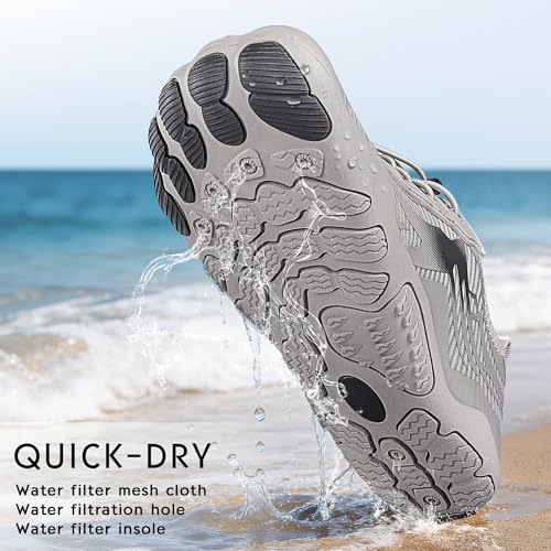 Water Shoes Men Women Swim Beach Pool Lake River Hiking Barefoot Shoes by Padphri - Used condition - Image 3