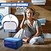 Gandeer 8 Pieces Microfiber Cleaning Pads Compatible with Bona Mop Reusable 18 Inch Replacement Cleaning Pads Washable Refills Replacement Heads for Floor Cleaning