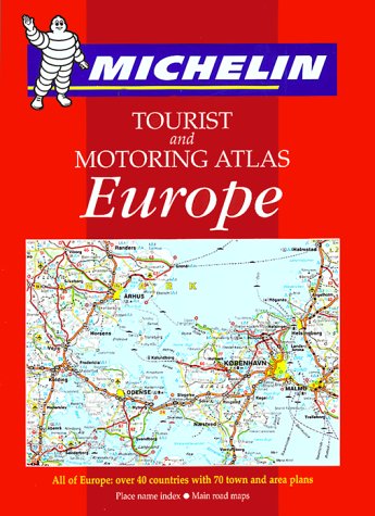 Michelin Touring and Motoring Atlas Europe 1999