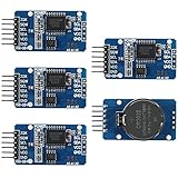 Alinan 5pcs DS3231 AT24C32 Clock Module IIC RTC Module High Precision Real Time Clock Module Memory Board Beats Replace DS1307 I2C RTC Board