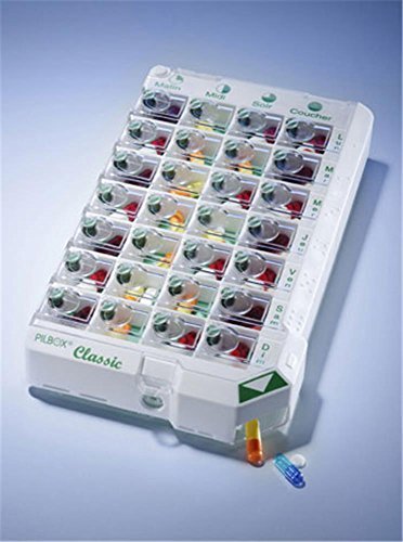 Pilbox Classic pilulier haut de gamme en materiaux durables et solides