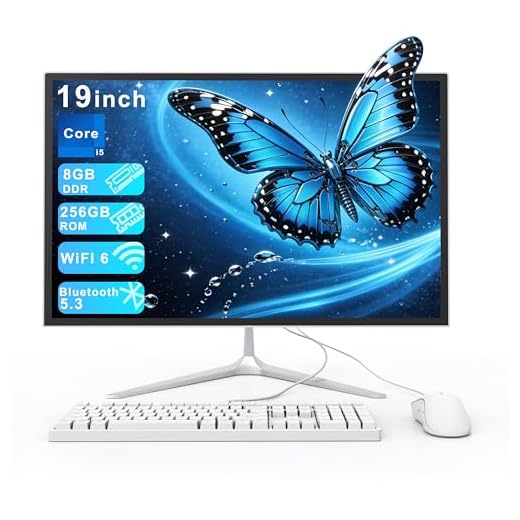 19inch All-in-One Computer Saves Desktop Space Designed for Home&Office Use