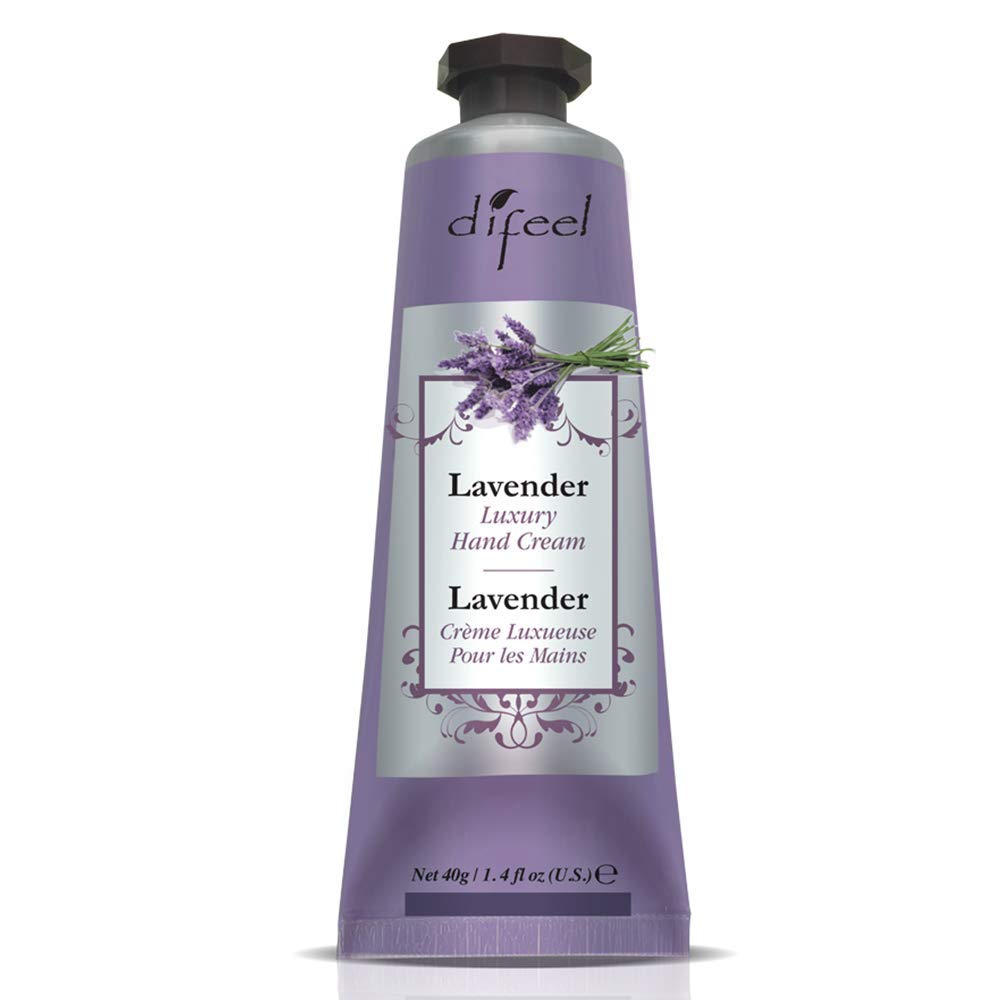 DifeelLuxury Moisturizing Hand Cream - Lavender 1.4 Ounce (12 Pack) - Hand Cream Multipack, Hand Cream Variety Pack