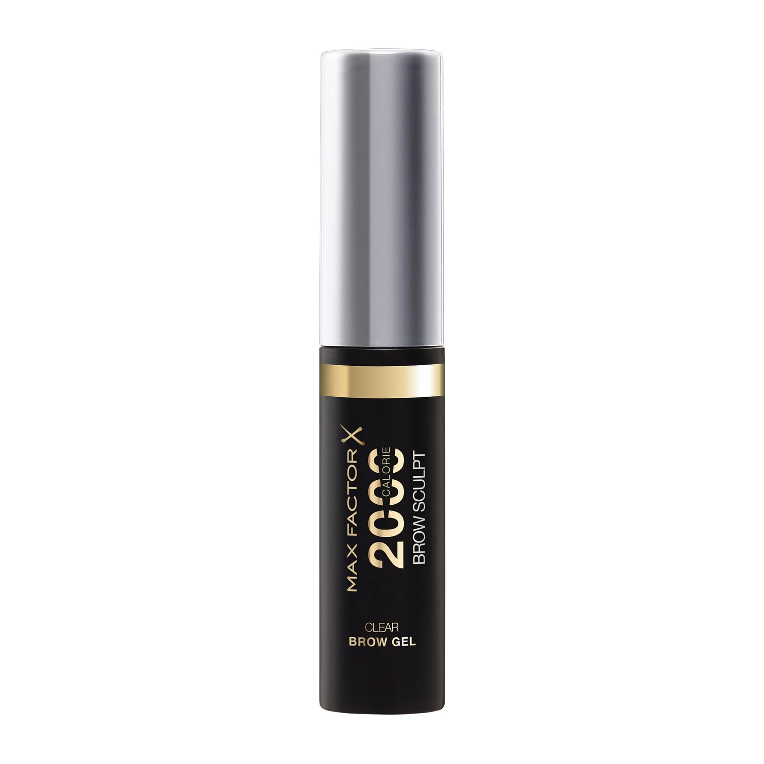 Max Factor 2000 Calorie Volumising Brow Sculpt Gel, Long-Lasting, Plumped & Fuller-Looking Brows, Waterproof, Smudge-Proof