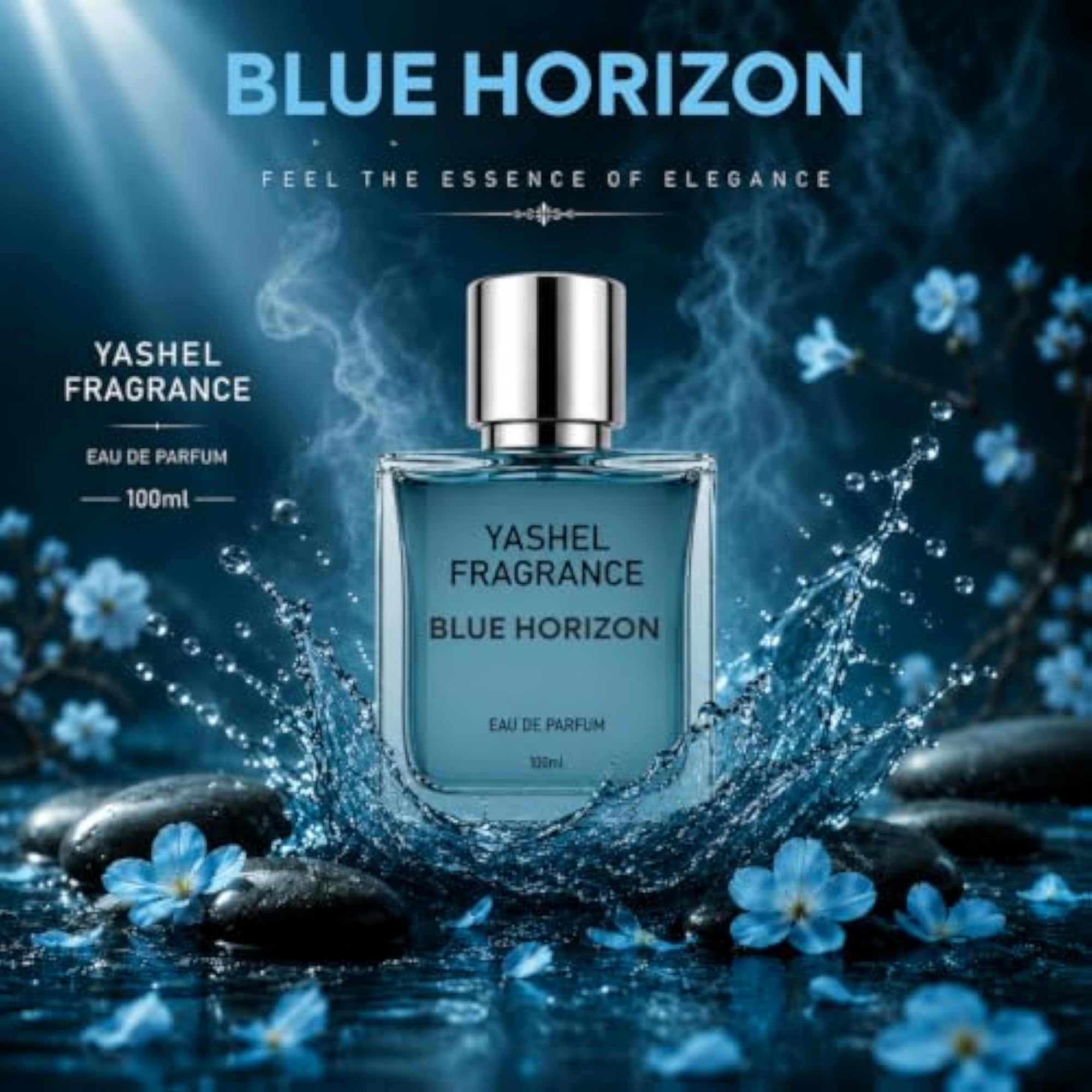 Men's Blue Horizon Eau De Parfum, Long Lasting Fresh Perfume