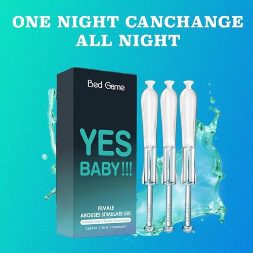 Image of Libido Arouses Supplement, Female Stimulant Orgasm Enhancer Sex Toys for Couples pH-Balanced Intimate Moisturizer Sexual Pleasure 3 Prefilled Applicators Vaginal Moisturizer Arousal Supplements