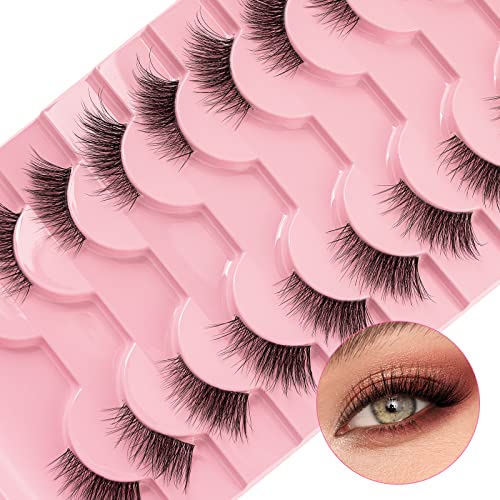 5Pairs 6D Ciglia Di Visone Ciglia Finte Naturale Estensione Del Ciglio Lungo Croce Volume Molle Falso Eye Lashes Winged Faux Cils Dropship - Foto 4