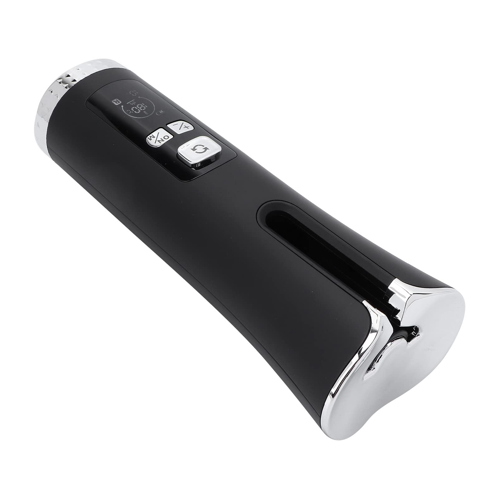 para rizador de cabello automático inalámbrico, batería incorporada de 5200 mAh, turmalina de cerámica, pantalla LCD, rizado sin esfuerzo, calentamiento rápido, rizos