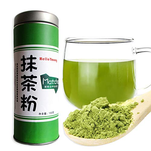 Peso neto 150g (0.33LB) Tejido de té de matcha de china de grado superior Te verde de matcha 100% natural que adelgaza…