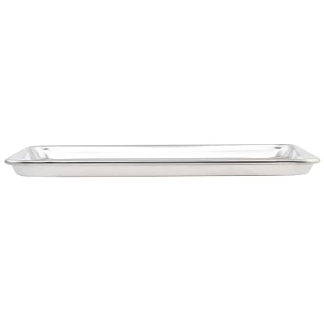 Winco 13 x 18 Aluminum Sheet Pan, 1/2 Size