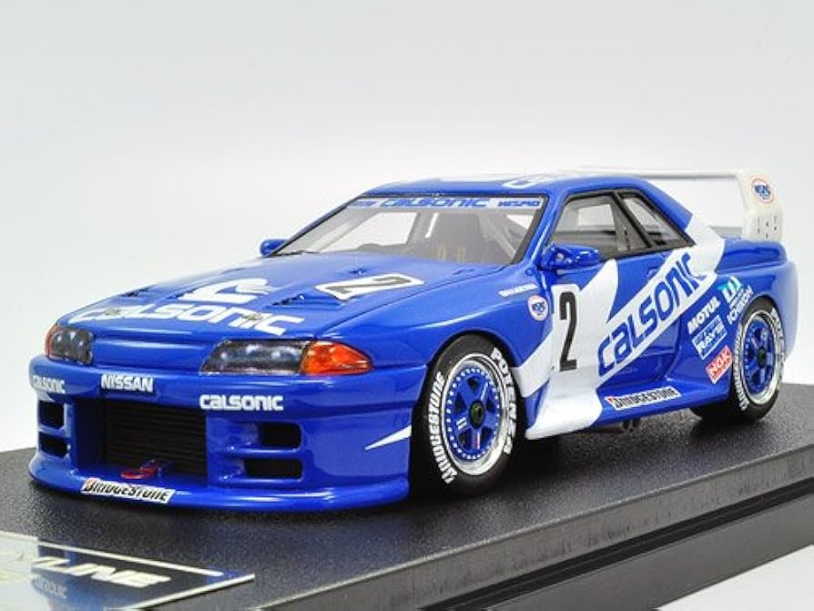 ミニカー 1/43 HPI CALSONIC SKYLINE GT-R Amazon | HPI 1/43 CALSONIC SKYLINE GT-R No2 1993 Oct Fuji