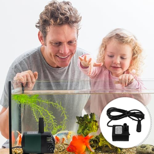 ibasenice Small Dc Submersible Water Pump Quiet Mini Fountain Pump for Fish Tank Pond and Pet Drinking Fountain Easy Installation Compact Abs Design by ibasenice - Image 7
