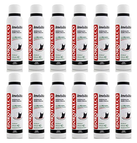 Borotalco - 12 x deo persona spray inbvisibile 150 ml