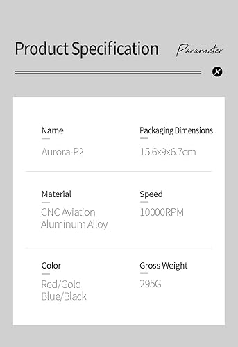 Miniatura 5 de DGT AURORA P2 - Rotulador, Rojo