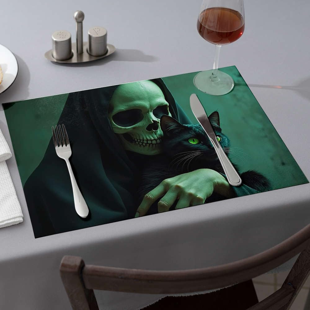 Sets de table de salle à manger chic pour décoration de fête occidentale | Lot de 6