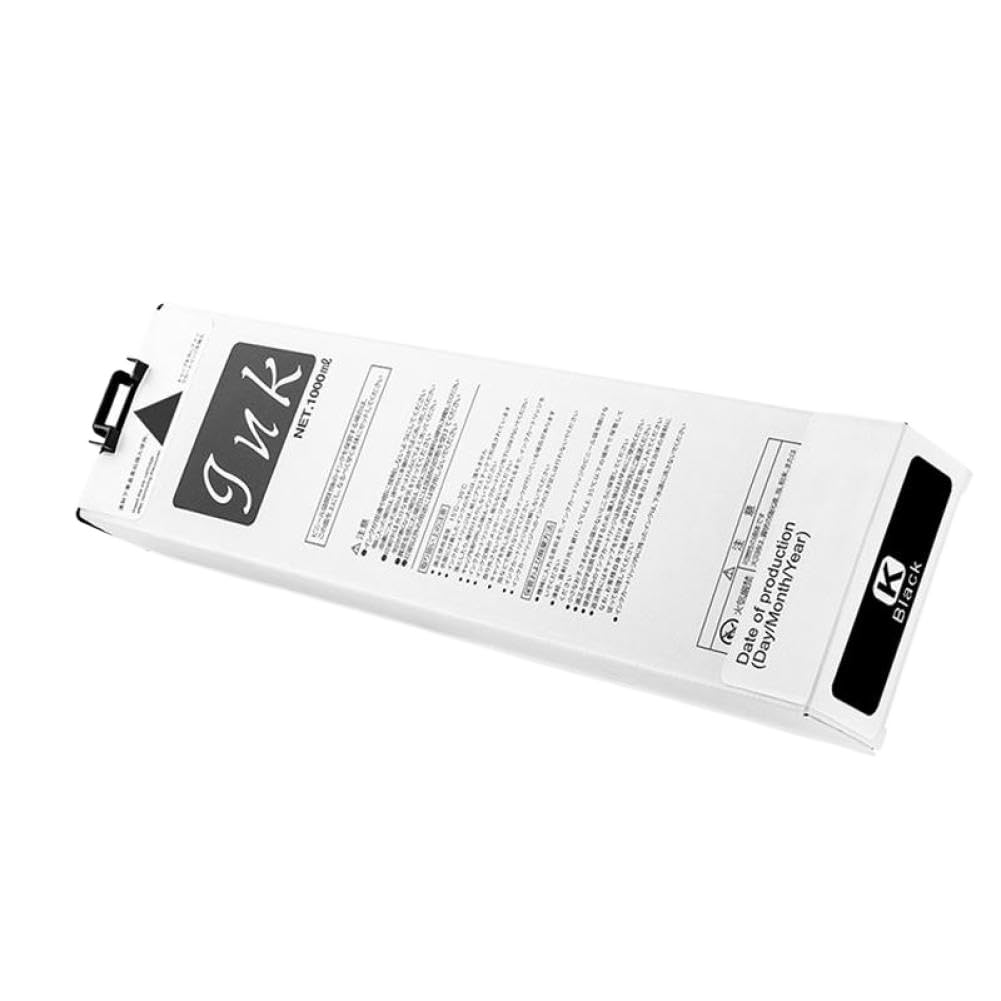 Encre compatible Riso S-7251 S-7252 S-7253 sans blocage de buse noir - 2