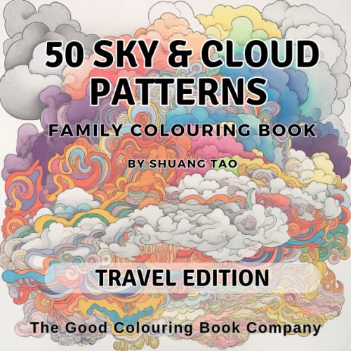 50 Sky & Cloud Patterns Colouring Book (The Good Colouring