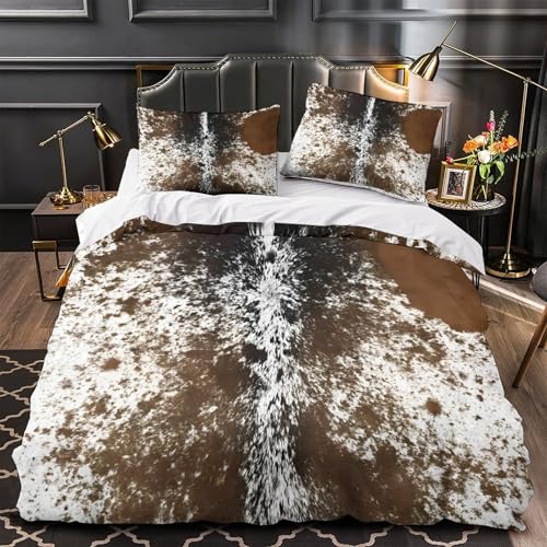 Housse de couette 200x200 fermeture éclair parure lit double microfibre - 2