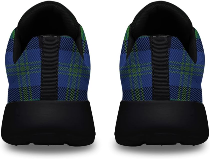 Sonzj-II Buffalo Plaid Shoes Women Men Fashion Ultra Lightweight Running Sneakers