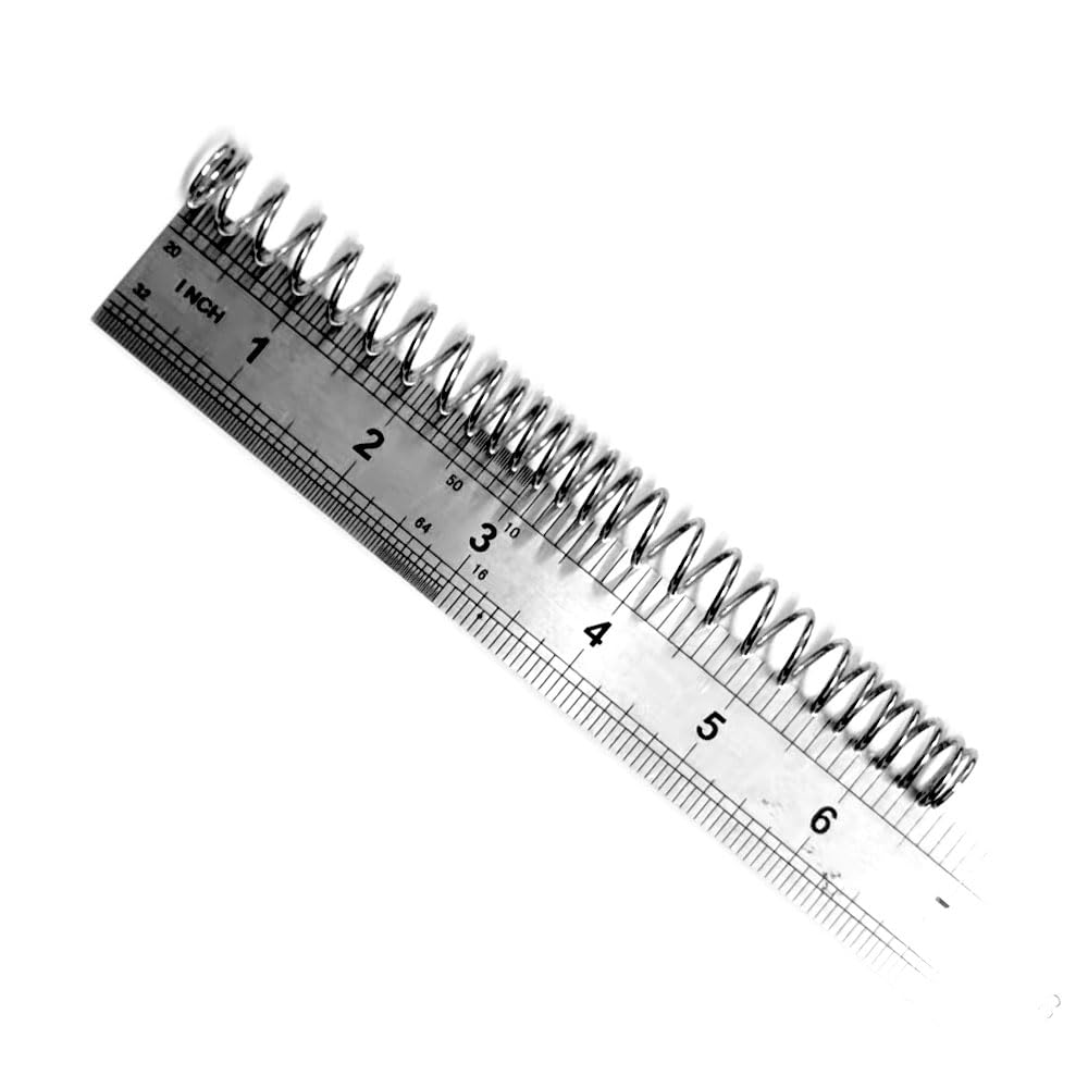Resorte De Tensión De Acero - Diámetro Cable 2.0mm, Diámetro Resorte 10mm, Longitud 180mm (1 Unidad)