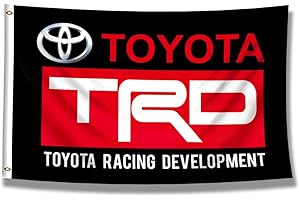 Toyota Sign, Racing Development Flag