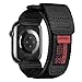 Produktbild Nereides Kompatibel mit Apple Watch Armband Series 11/10/9/8/7/6/5/4/SE/SE2/SE3, Ultra 3/2/1, Nylon Sportarmband mit gewebtem Design für iWatch 49mm/46mm/45mm/44mm