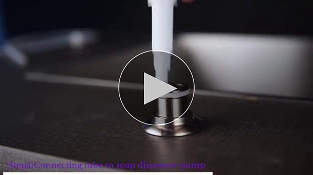 GAGALIFE Soap Dispenser for Kitchen Sink (Brushed Nickel