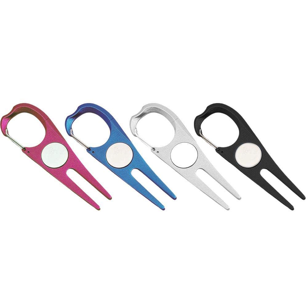 Stainless Steel Golf Green Repair Divot Tool Pitch Fork