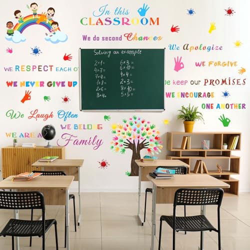 Vinilo decorativo de pared motivacional para aula infantil miniatura 7