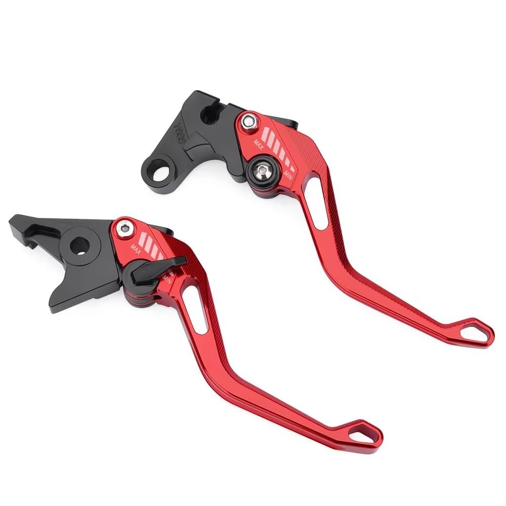 Wxpyaqt Short 4 Handlebar Clutch Lever 2022 For Yzfr1 Yzfr1m Yzfr6 Motorcycle Cnc Brake Clutch Levers For Yzf R1 R1m R1s R6 Mt-09 Mt09 Sp For Tracer 900 9Gt 2021-2024