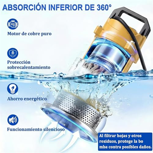 Bomba para sacar agua de alberca 12 Imagen adicional