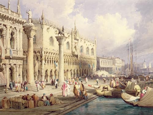 Posters et art pour décoration chambre Venise - Tableau impressions d'art mural vintage